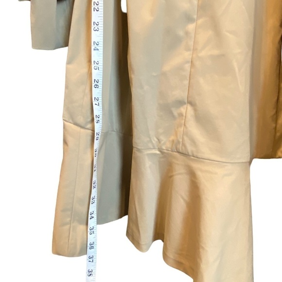 Prich Tan Belted Trench Coat Women's Size 160/84A - Picture 10 of 16